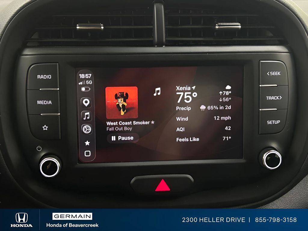 Used 2025 Black Kia LX image 19