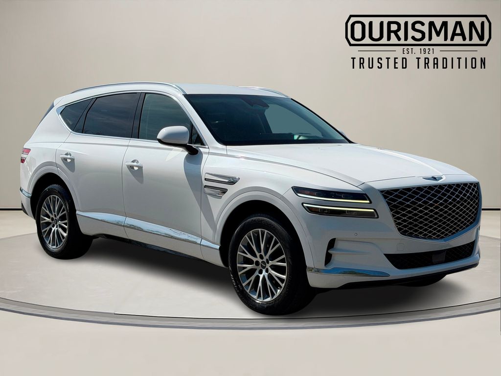 White 2024 Genesis GV80 2.5T AWD SUV / Crossover All-Wheel Drive 8-Speed Automatic