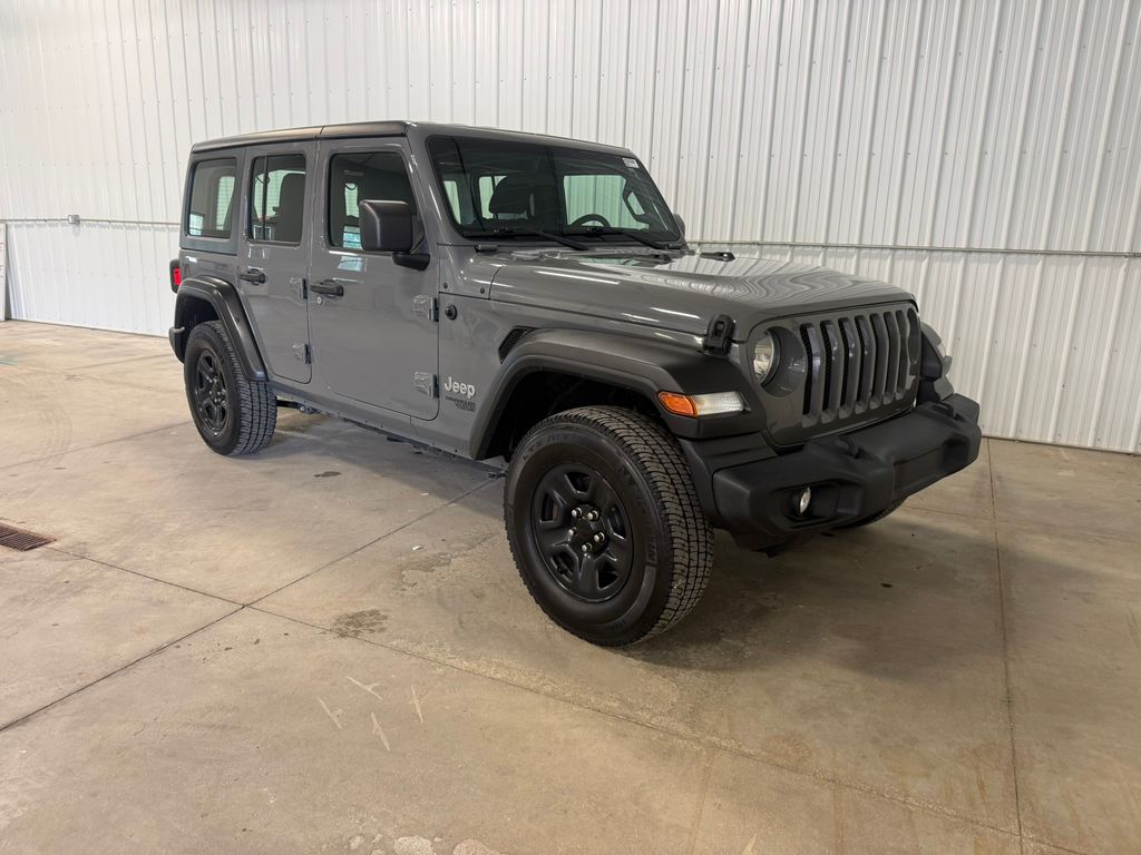 used 2020 Jeep Wrangler car, priced at $18,687