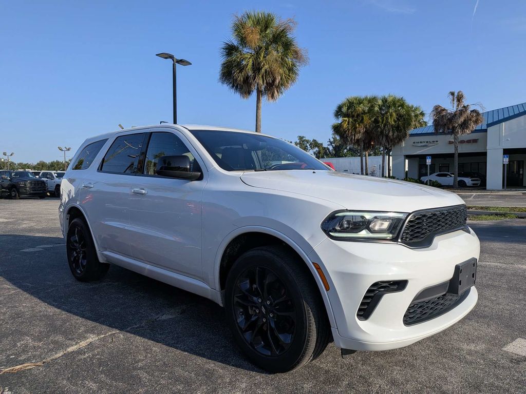 White 2025 Dodge Durango SUV / Crossover All-Wheel Drive 8-Speed Automatic