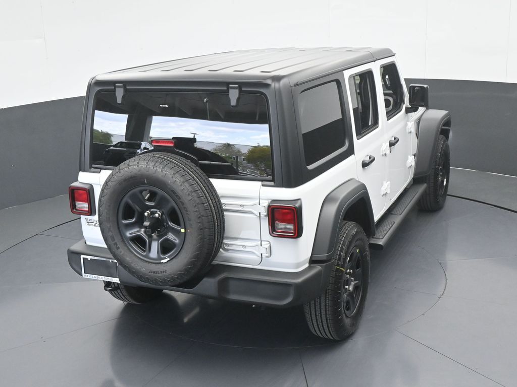 New 2026 Bright White Clearcoat Jeep Sport image 48