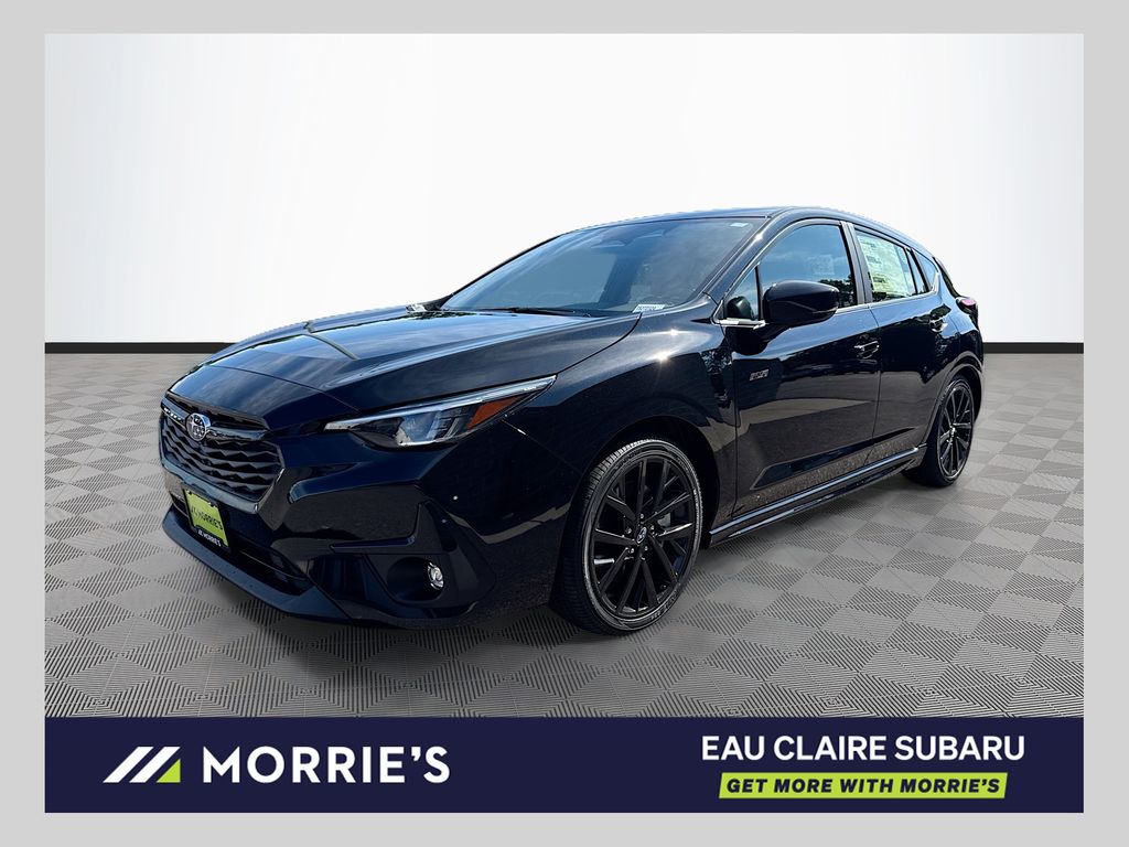 Crystal Black 2026 Subaru Impreza Wagon All-Wheel Drive Continuously Variable Transmission