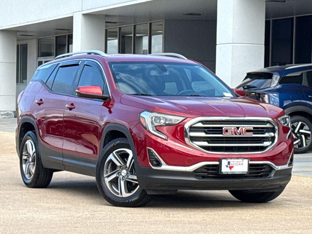 Red Quartz Tintcoat 2019 GMC Terrain SLT AWD SUV / Crossover Four-Wheel Drive 9-Speed Automatic