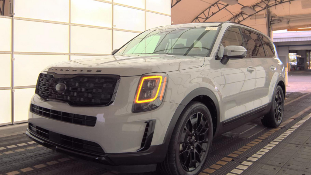 Wolf Gray 2021 Kia Telluride EX AWD SUV / Crossover All-Wheel Drive 8-Speed Automatic