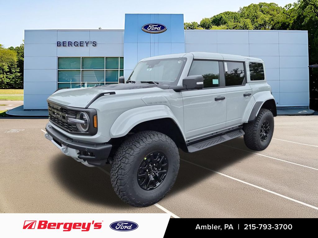 Avalanche Gray 2026 Ford Bronco Raptor SUV / Crossover Four-Wheel Drive Automatic