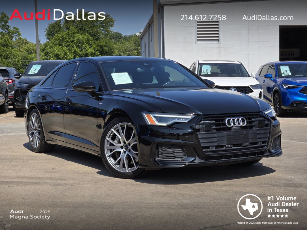 Mythos Black Metallic 2023 Audi A6 Sedan All-Wheel Drive 7-Speed Automatic