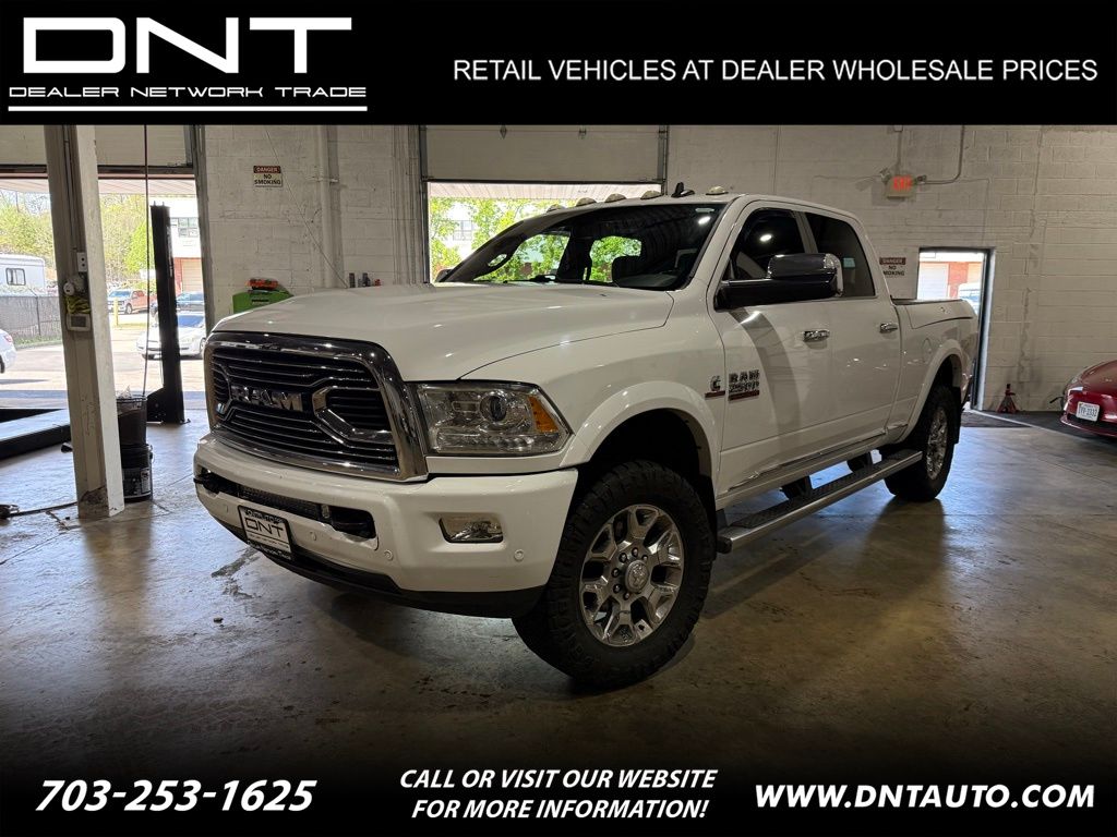 Bright White Clearcoat 2017 RAM 2500 Pickup Truck 6-Speed Automatic
