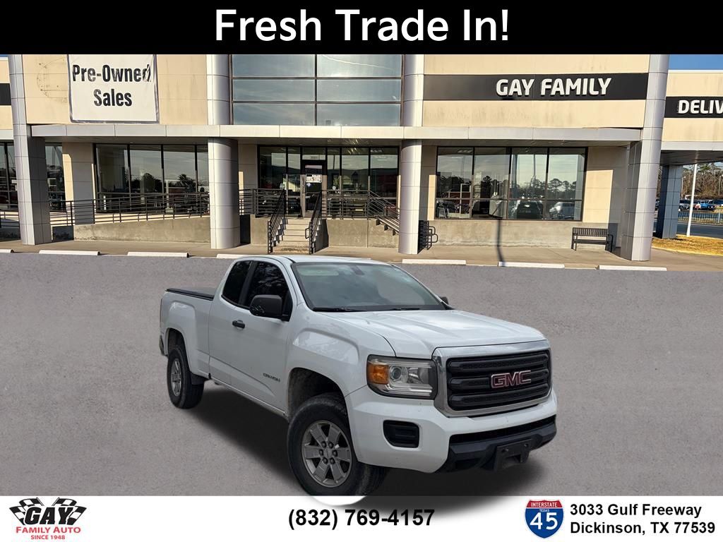 Summit White 2016 GMC Canyon Ext. Cab LB Pickup Truck 4X2 6-Speed Automatic