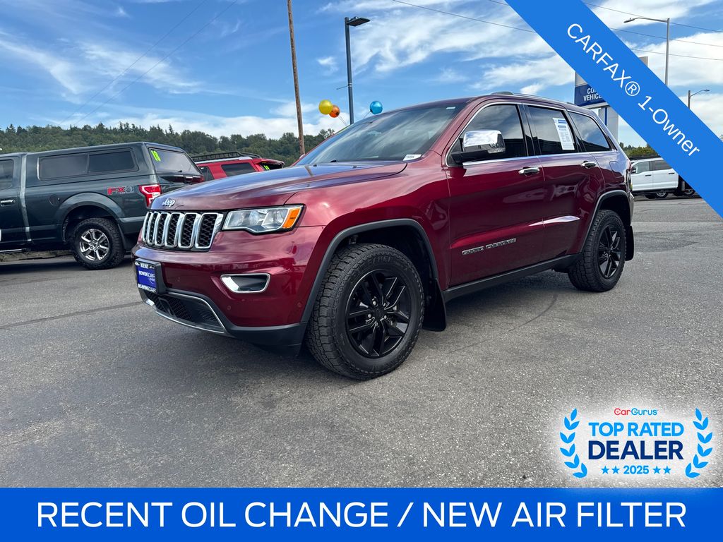 Velvet Red Pearlcoat 2018 Jeep Grand Cherokee SUV / Crossover Four-Wheel Drive 8-Speed Automatic