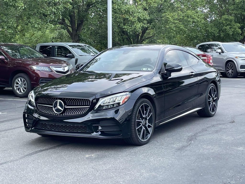 Black 2019 Mercedes-Benz C-Class Sedan All-Wheel Drive 9-Speed Automatic