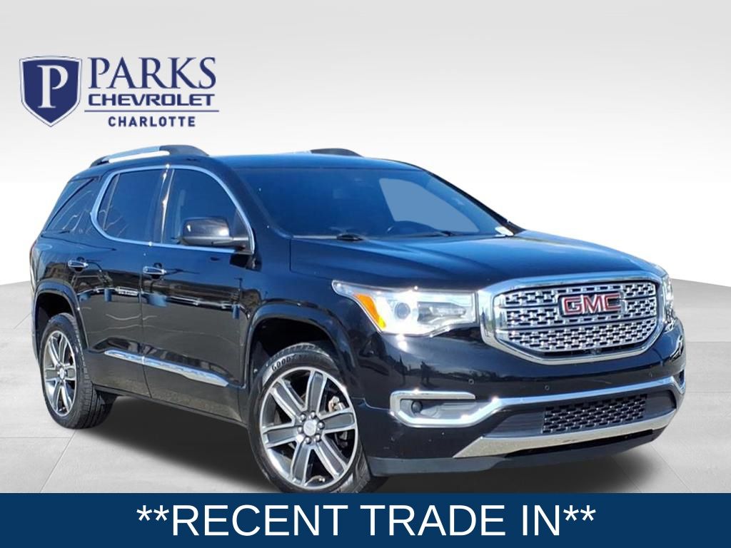 Black (Ebony Twilight Metallic) 2018 GMC Acadia Denali FWD SUV / Crossover Front-Wheel Drive 6-Speed Automatic
