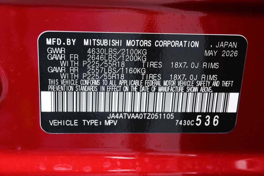 New 2026 Red Mitsubishi LE image 16