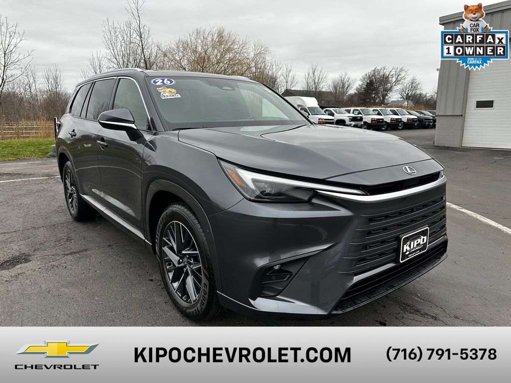 Gray 2026 Lexus TX 350 AWD SUV / Crossover All-Wheel Drive 8-Speed Automatic