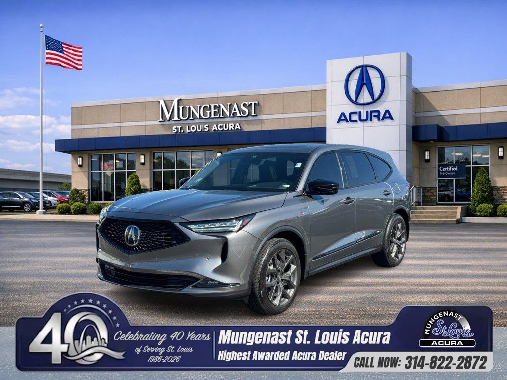 Liquid Carbon Metallic 2023 Acura MDX SH-AWD with A-SPEC Package SUV / Crossover All-Wheel Drive Automatic