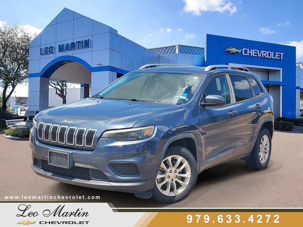 Slate Blue Pearlcoat 2020 Jeep Cherokee Latitude FWD SUV / Crossover Front-Wheel Drive 9-Speed Automatic