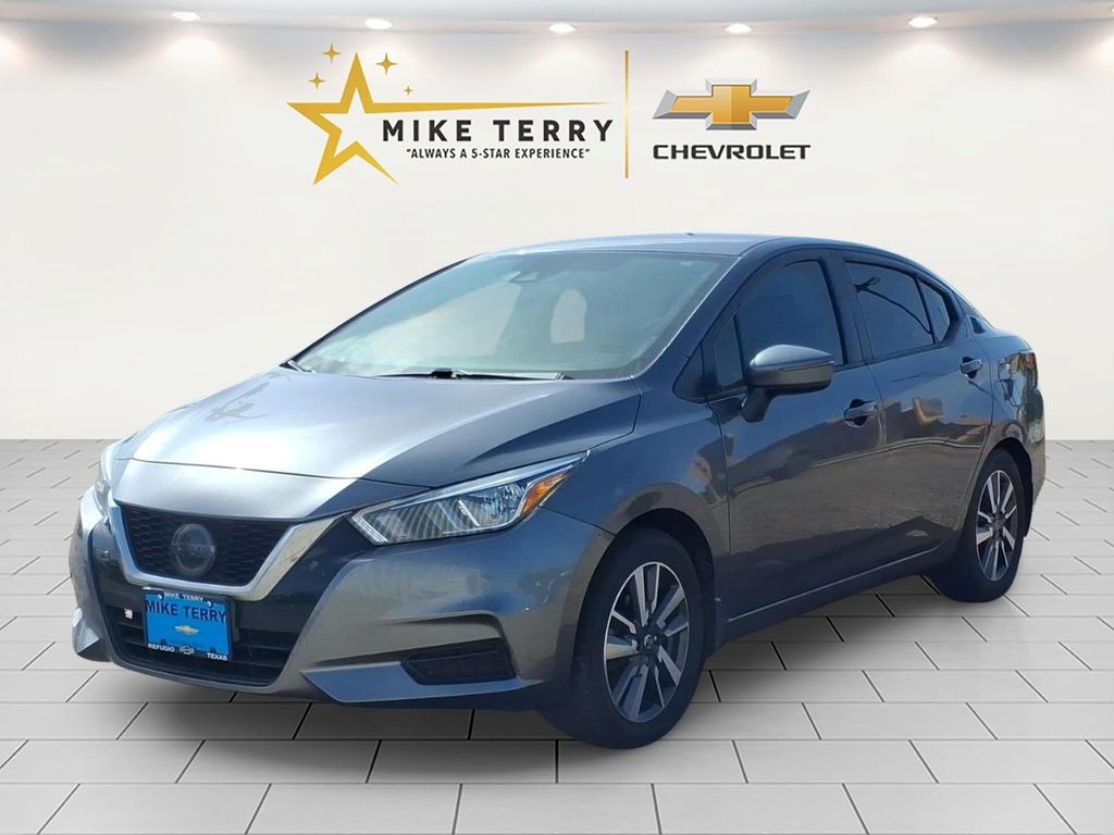 Gray (Gun Metallic) 2020 Nissan Versa Sedan Front-Wheel Drive Continuously Variable Transmission