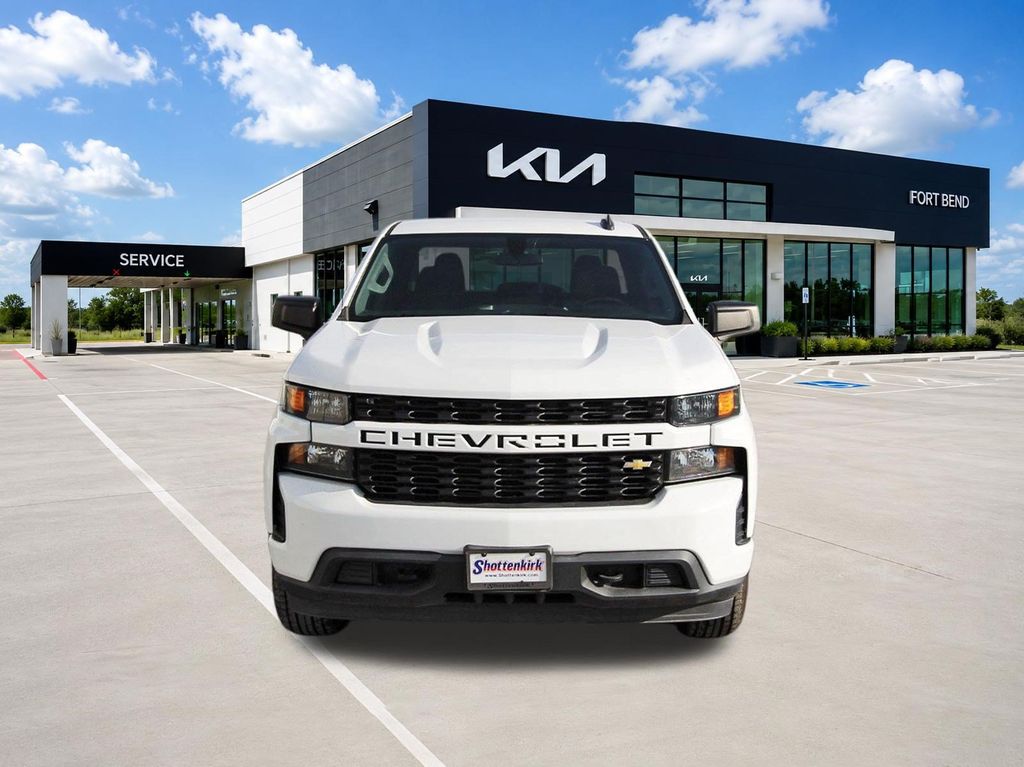 2022 Chevrolet Silverado 1500 LTD Custom White at DeMontrond Gulf Freeway