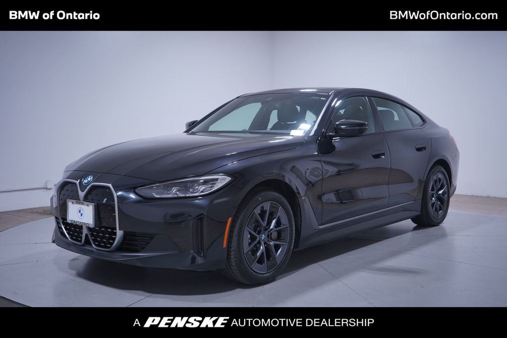 Black Sapphire Metallic 2023 BMW i4 eDrive35 Gran Coupe FWD Sedan Rear-Wheel Drive Automatic