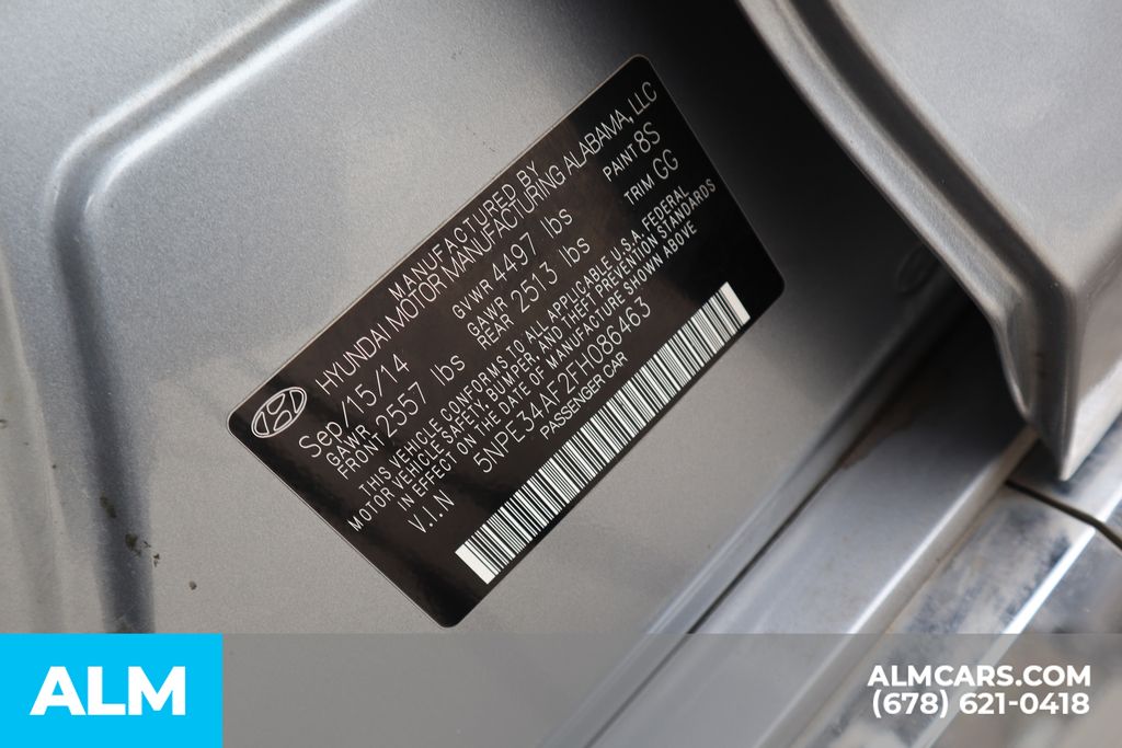 Used 2015 Gray Hyundai Limited image 36