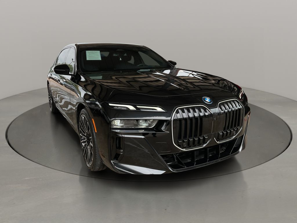 Black Sapphire Metallic 2025 BMW i7 Sedan Rear-Wheel Drive Automatic