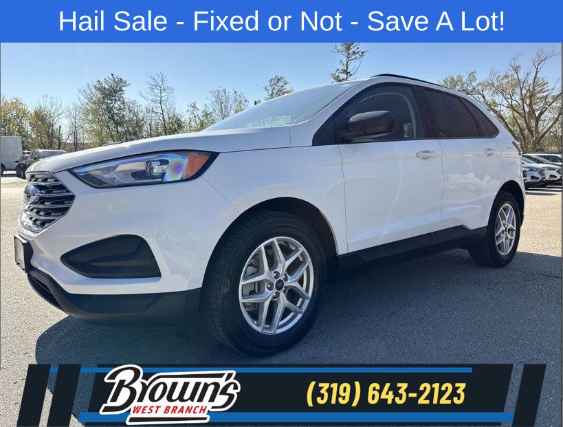 Oxford White 2022 Ford Edge SE AWD SUV / Crossover All-Wheel Drive 8-Speed Automatic