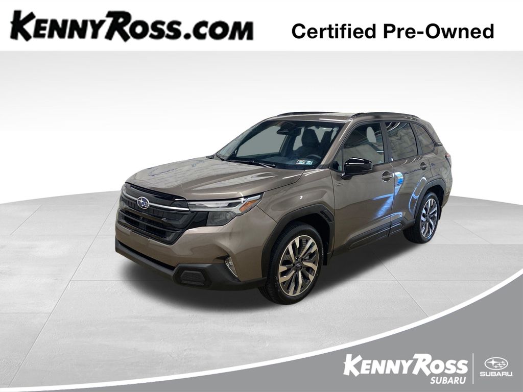 Brilliant Bronze Metallic 2025 Subaru Forester Hybrid SUV / Crossover All-Wheel Drive Continuously Variable Transmission
