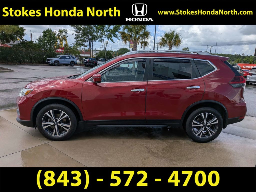 2020 Nissan Rogue SV Red at Walterboro Ford