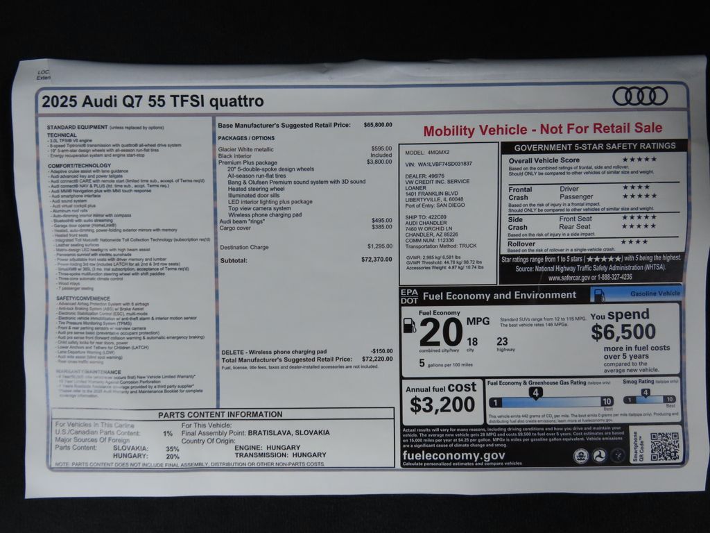 Thumbnail: 2025 Audi Q7 - 10