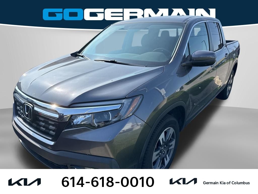 Gray (Modern Steel Metallic) 2019 Honda Ridgeline RTL AWD Pickup Truck All-Wheel Drive 6-Speed Automatic