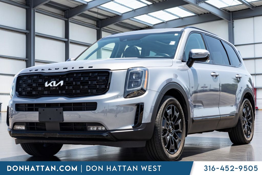 Everlasting Silver 2022 Kia Telluride SUV / Crossover All-Wheel Drive 8-Speed Automatic