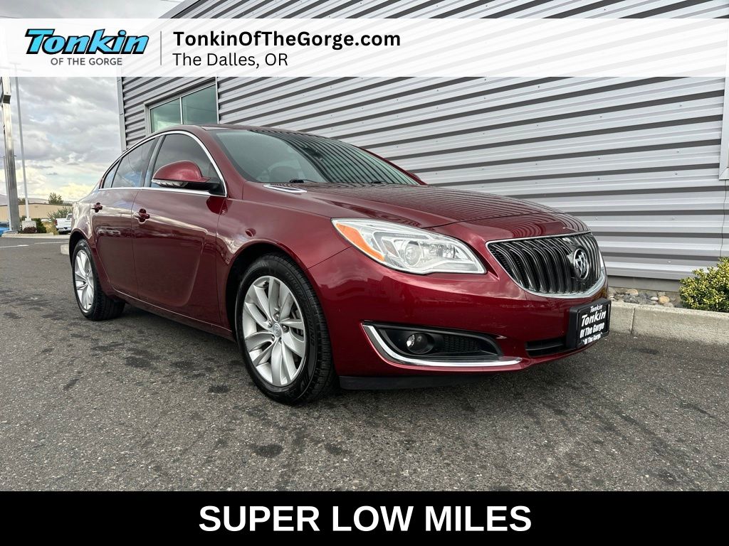 Crimson Red Tintcoat 2017 Buick Regal Sedan Front-Wheel Drive 6-Speed Automatic