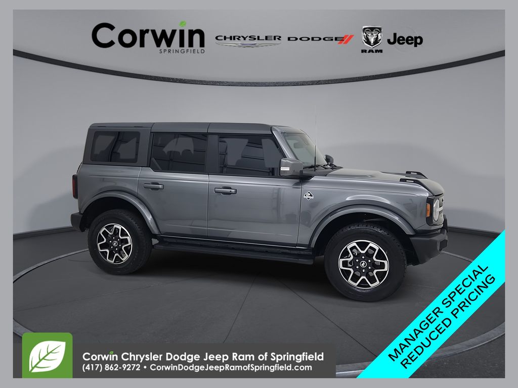 Gray Metallic 2024 Ford Bronco SUV / Crossover Four-Wheel Drive Automatic