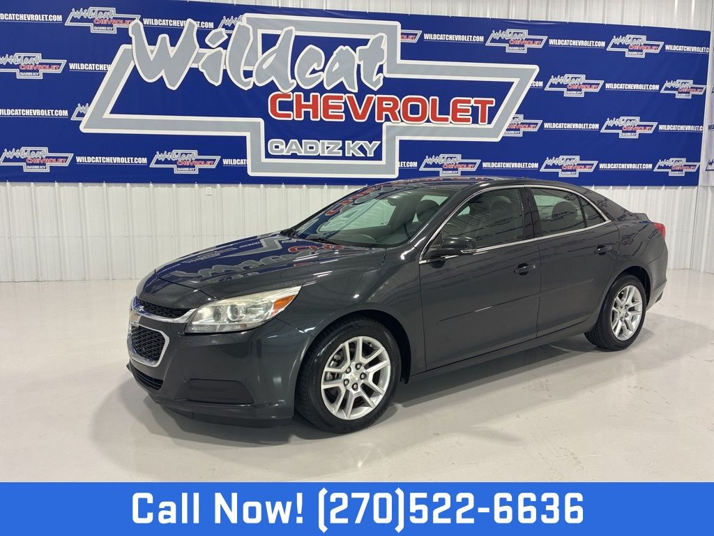 Ashen Gray Metallic 2014 Chevrolet Malibu 1LT FWD Sedan Front-Wheel Drive 6-Speed Automatic Overdrive