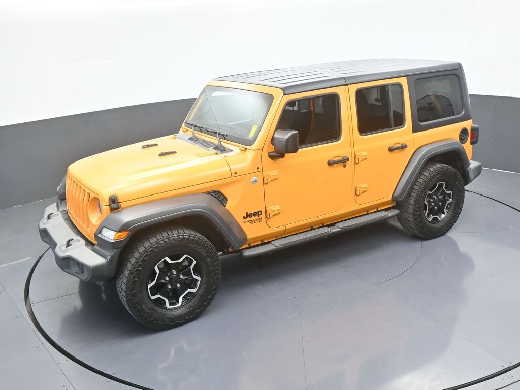 Used 2018 Hellayella Clearcoat Jeep Unlimited Sport S image 48