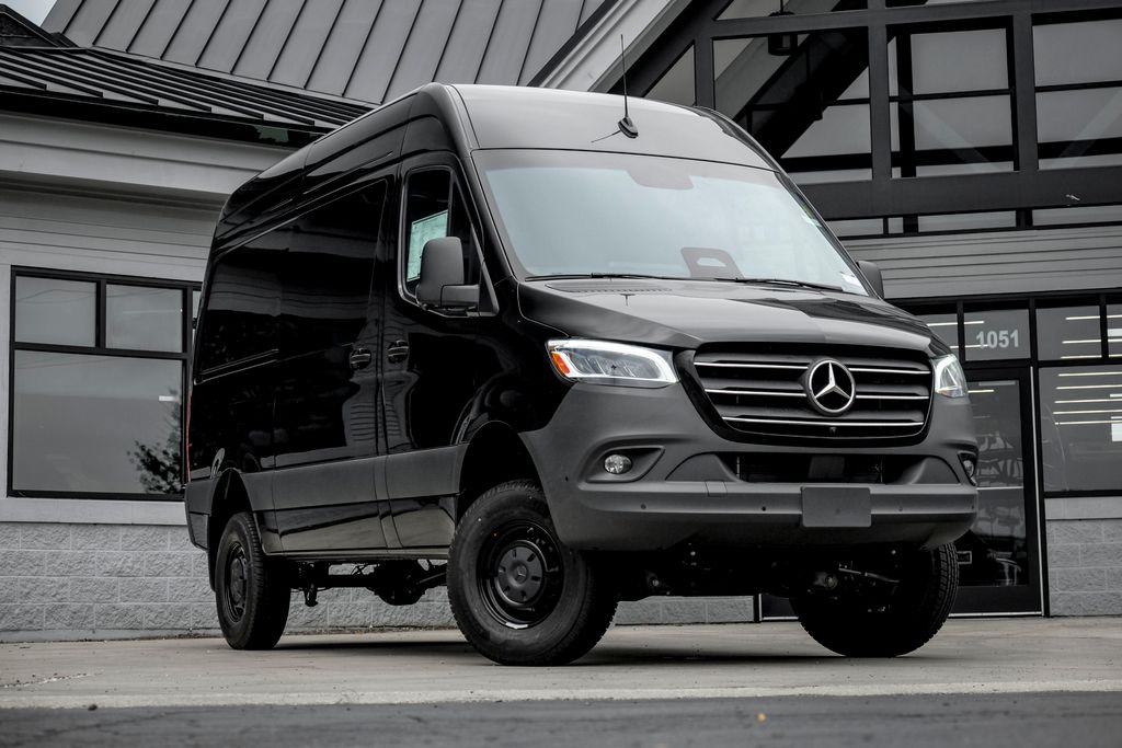 Black 2026 Mercedes-Benz Sprinter Van  9-Speed Automatic