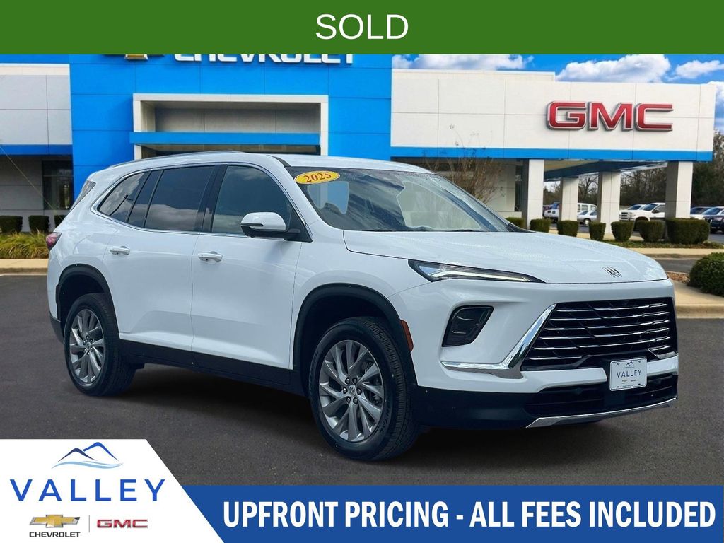 Summit White 2025 Buick Enclave SUV / Crossover Front-Wheel Drive 8-Speed Automatic