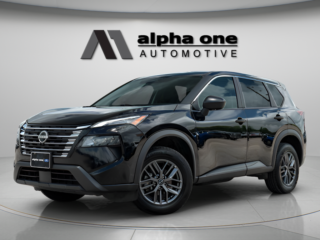 Super Black 2024 Nissan Rogue SUV / Crossover All-Wheel Drive Continuously Variable Transmission
