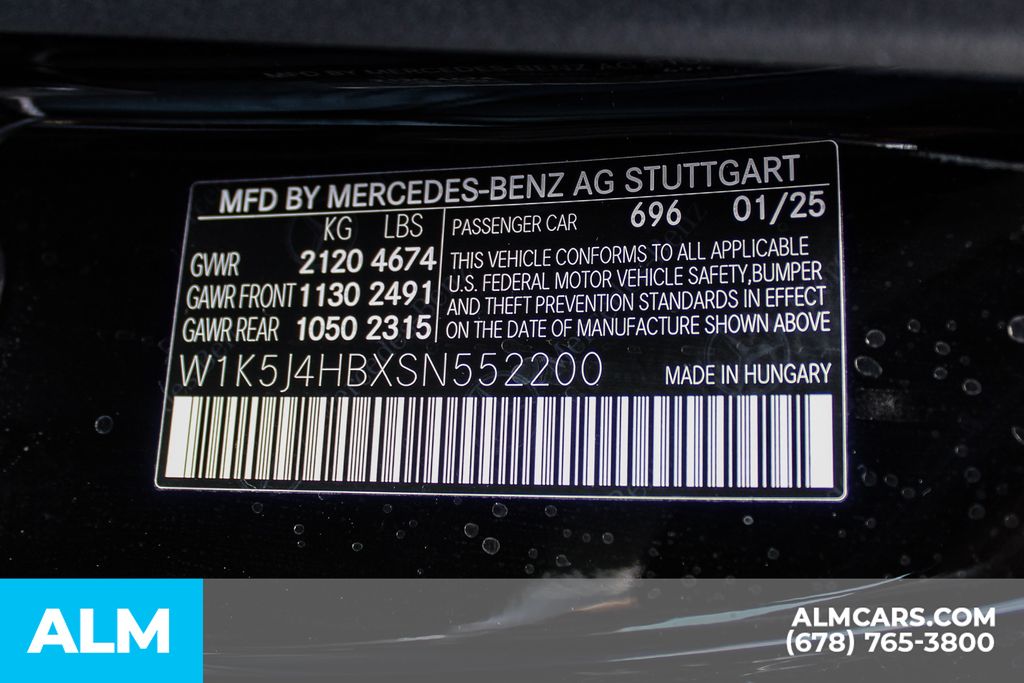 Used 2025 Black Mercedes-Benz CLA 250 image 43