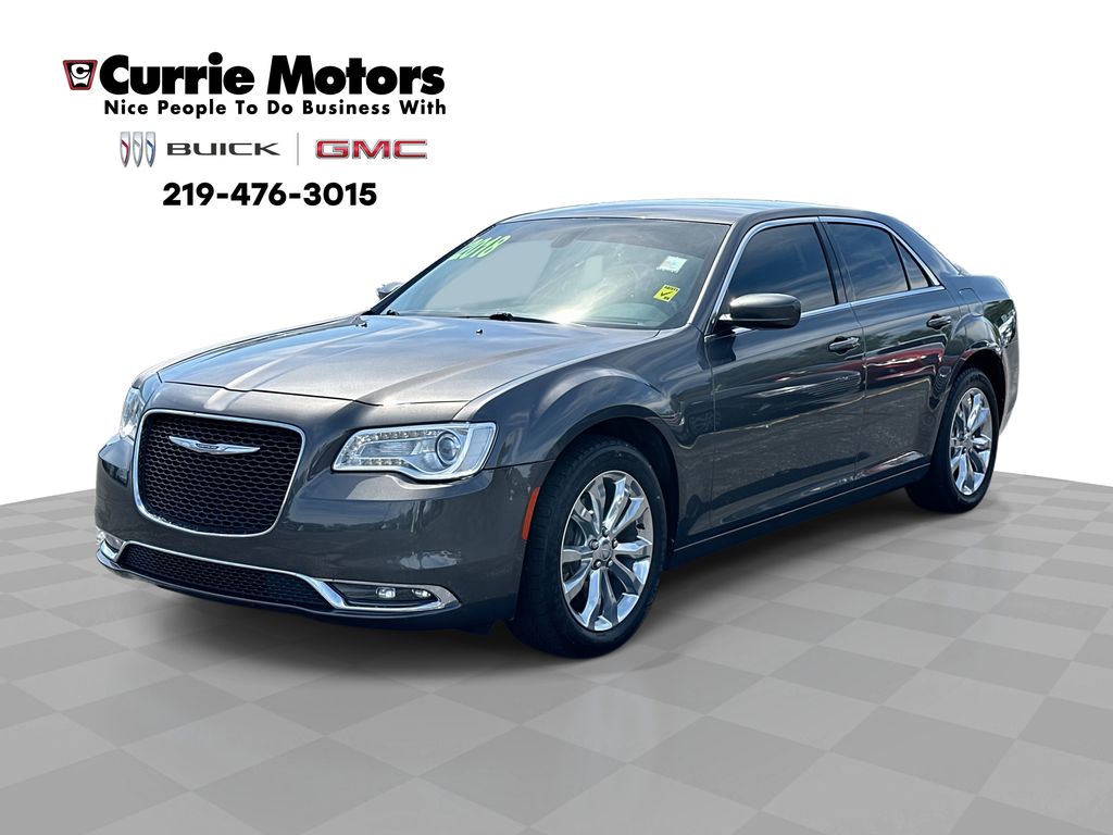Gray (Granite Crystal Metallic Clearcoat) 2018 Chrysler 300 Touring AWD Sedan All-Wheel Drive 8-Speed Automatic
