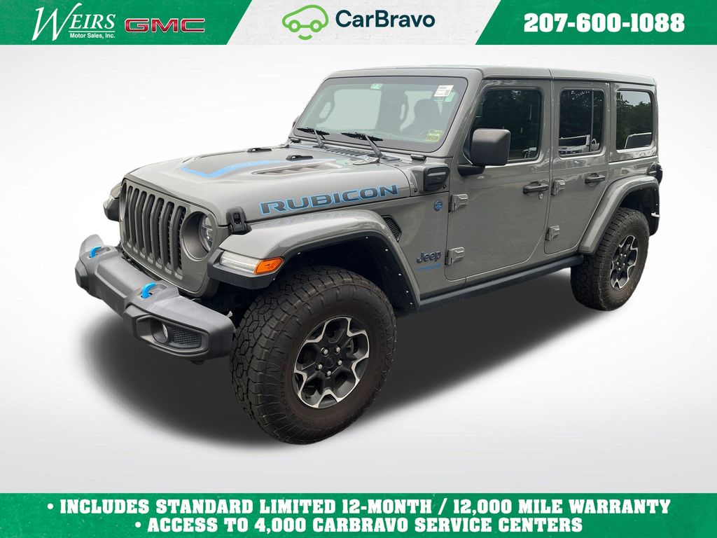Sting-Gray Clearcoat 2022 Jeep Wrangler 4xe SUV / Crossover Four-Wheel Drive 8-Speed Automatic
