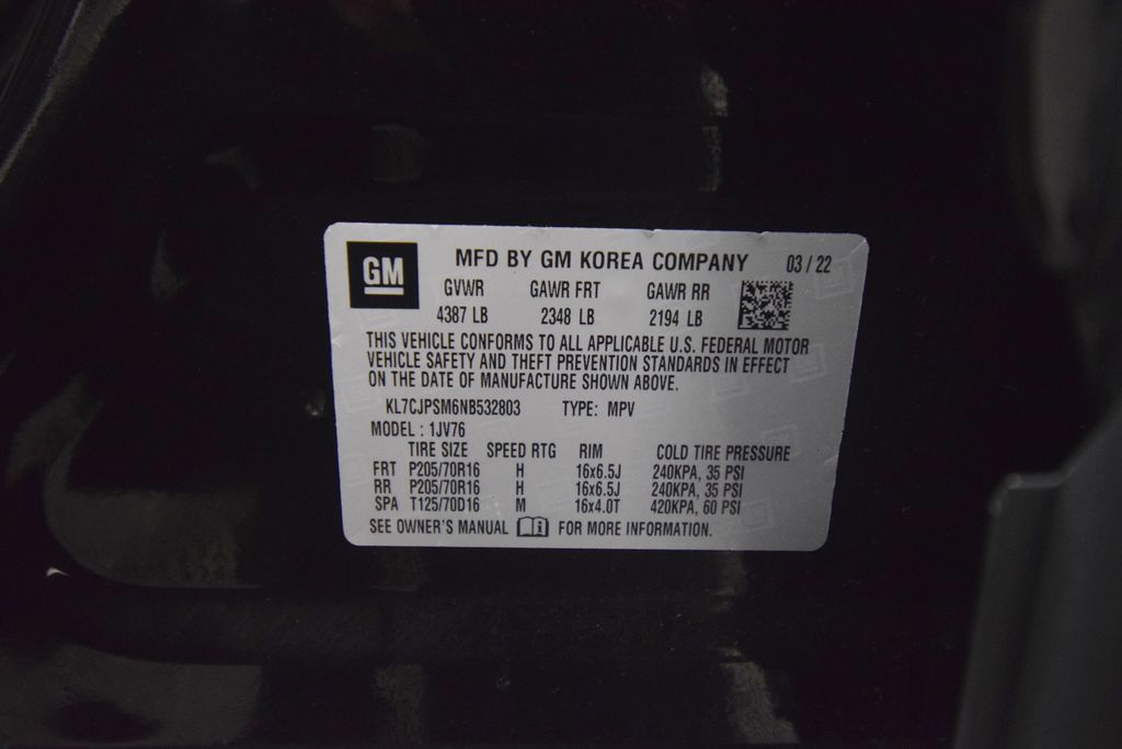 used 2022 Chevrolet Trax car, priced at $18,500