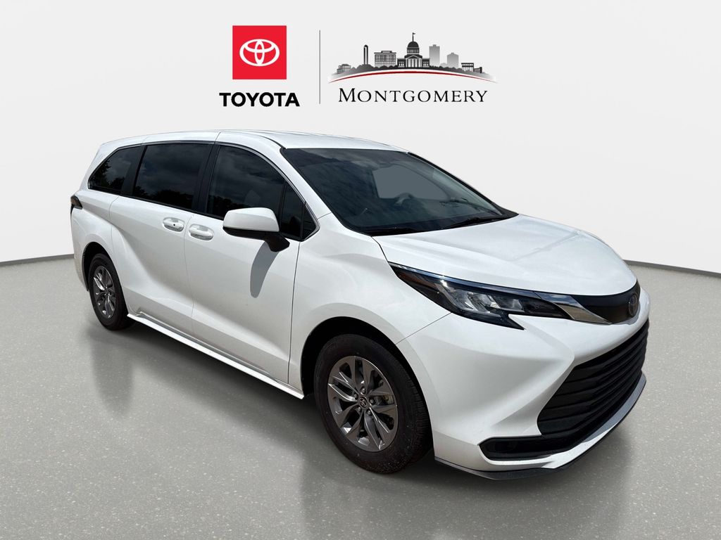 Ice Cap 2023 Toyota Sienna Minivan Front-Wheel Drive Continuously Variable Transmission