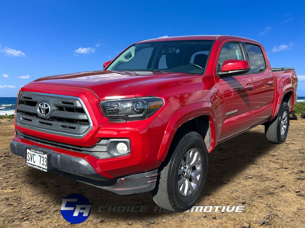 Barcelona Red Metallic 2016 Toyota Tacoma Pickup Truck 4X2 6-Speed Automatic