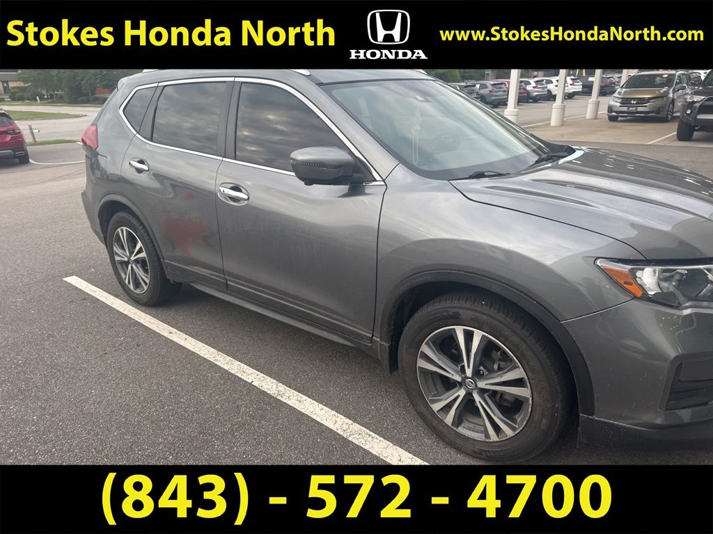 2019 Nissan Rogue SV Gray at Stokes Honda North