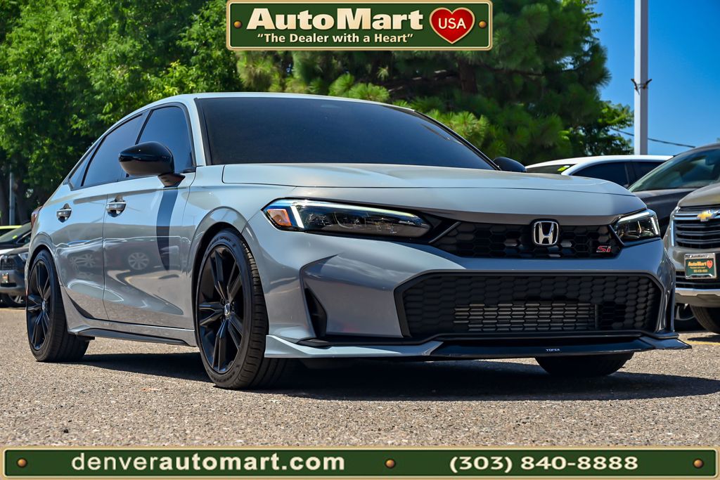 Blue 2025 Honda Civic Sedan  6-Speed Manual