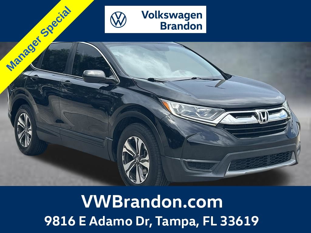 Crystal Black Pearl 2018 Honda CR-V SUV / Crossover Front-Wheel Drive Continuously Variable Transmission