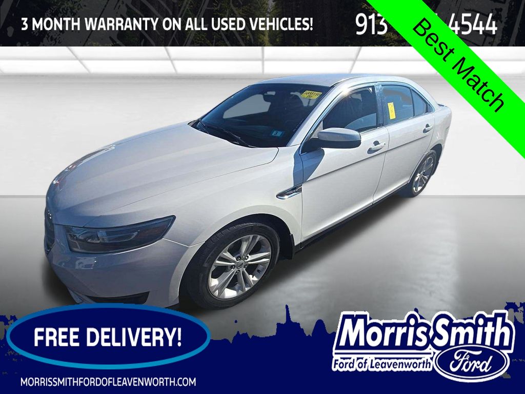 White Platinum Metallic Tri-Coat 2015 Ford Taurus SEL Sedan Front-Wheel Drive 6-Speed Automatic