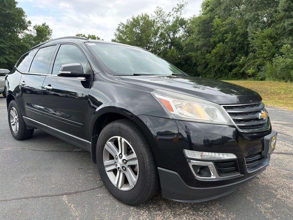 Black Granite Metallic 2015 Chevrolet Traverse SUV / Crossover All-Wheel Drive 6-Speed Automatic
