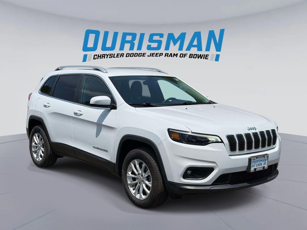 Bright White Clearcoat 2019 Jeep Cherokee Latitude 4WD SUV / Crossover Four-Wheel Drive 9-Speed Automatic
