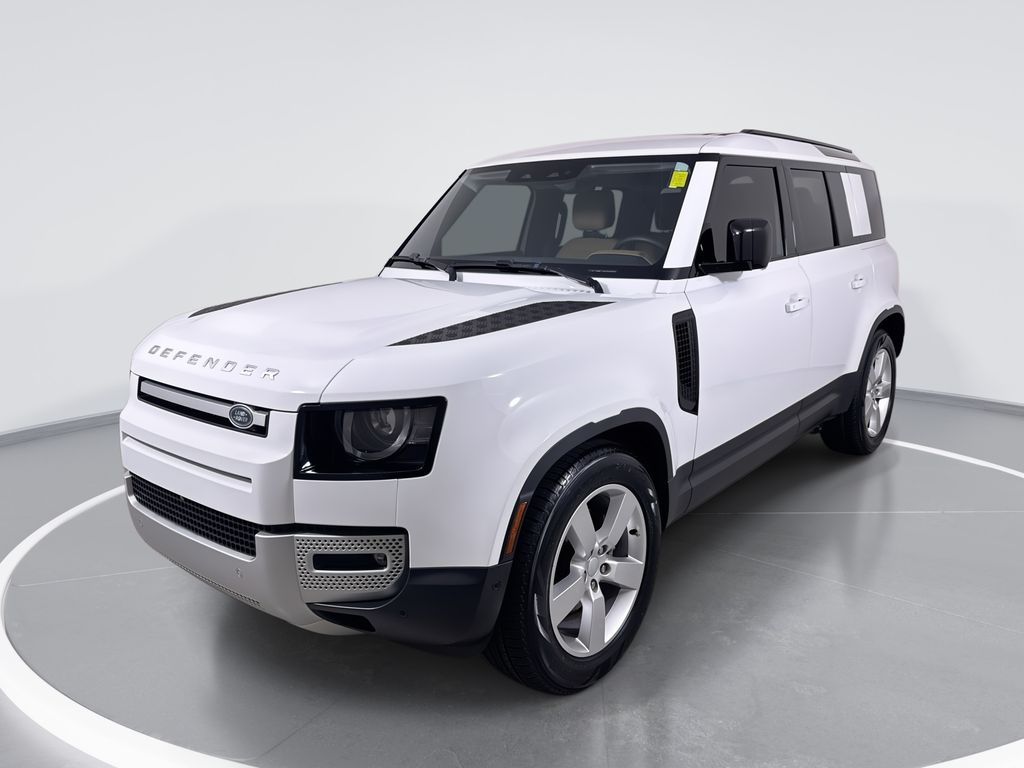 White 2025 Land Rover Defender SUV / Crossover All-Wheel Drive 8-Speed Automatic